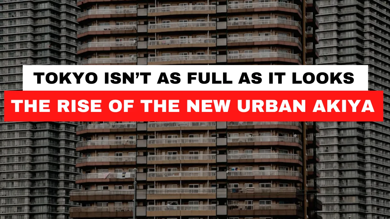 Invisible Vacant Apartments: Japan's New Urban Akiya Problem