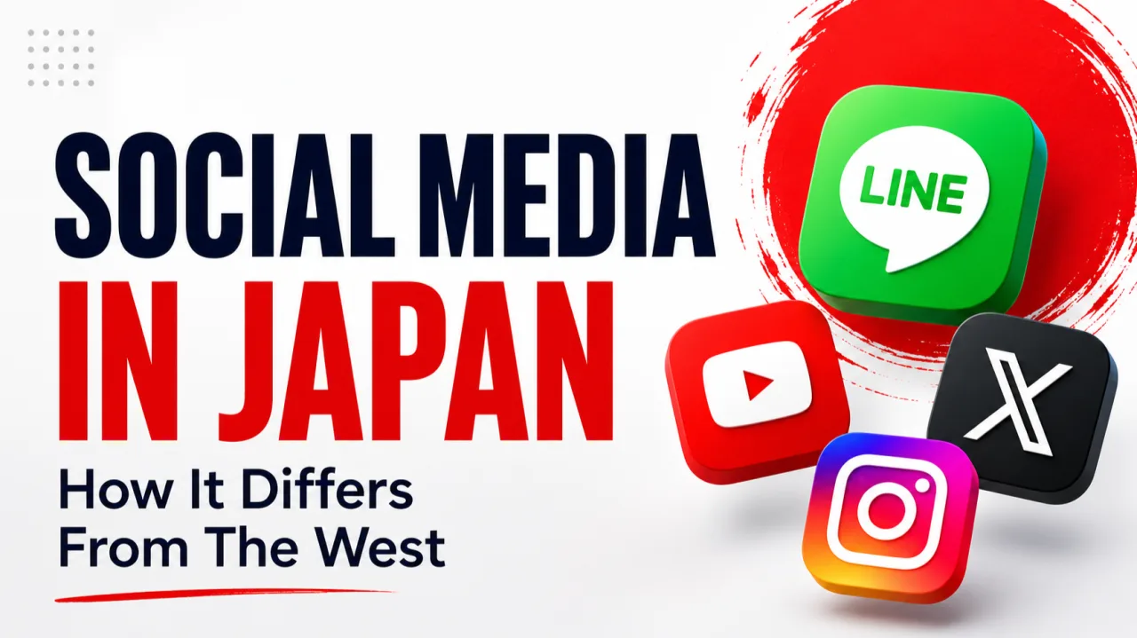 Social Media in Japan: How It Differs from the West
