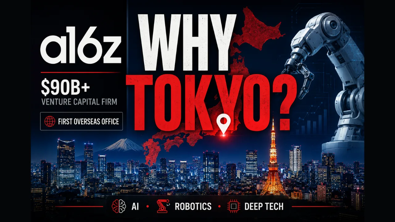 Why Andreessen Horowitz Chose Tokyo for Its First Overseas Office And What It Means for Founders Across Asia